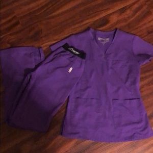Grey’s anatomy scrub set XS